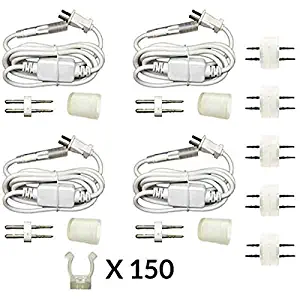AQL 120V LED Rope Light Accessory Parts Kit (Deluxe)