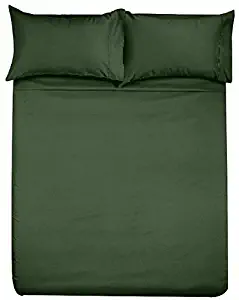 Bedding Experts 1800 Series Brushed Microfiber Attached Waterbed Sheets California King Size - Solid Grey Wrinkle, Fade & Stain Resitant Waterbed Sheets