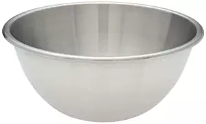 Amco Stainless Steel Mixing Bowl, 6.5-Quart