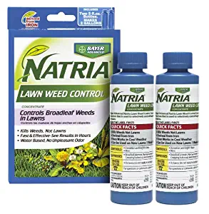 BAYER NATRIA LAWN WEED KILLER 2 PACK CONC. 10oz (Two 5oz Bottles)