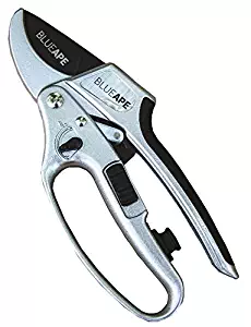2 in 1 Ratchet Hand Pruners 3 Stage Action – Power Driver - Lightweight Ergonomic Design, Left Right Handed - Prune Small Branches to 1”- Ideal Those Carpal Tunnel, Arthritis