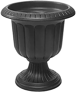 Novelty 38198.03 Classic Urn Planter, Black, 19-Inch