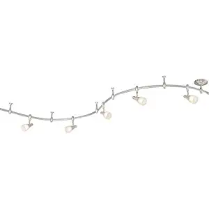 Quoizel CFN1405BN Crofton Track Kit Lighting, 5-Light, LED 25 Watts, Brushed Nickel (12"H x 108"L)