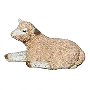 Design Toscano Merino Ewe Life-Size Lamb Statue: Resting