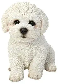 Hi-Line Gift Ltd Sitting Bichon Frise Puppy, 6"