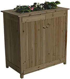 Algreen Products Ergogarden Deck Box and Elevated Planter