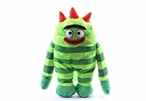 Official Yo Gabba Gabba Brobee Plush Pillow Doll Backpack Bag 17"