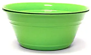 Mintra Home Bowls Set (Large 2pk, 135 ounces, Green) for Christmas, Mixing, Party, Snacks, Serving, Everyday Use, Birthday Parties, Chips, Serving Salads, Popcorn, Dessert, BPA free, Dishwasher Safe.