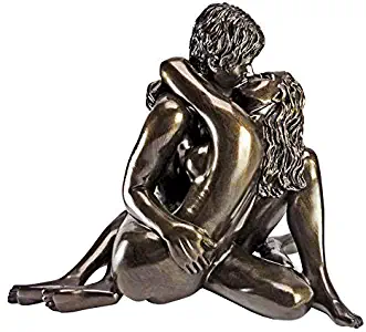 Design Toscano The Embrace Sculpture in Faux Bronze
