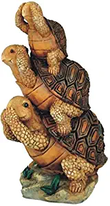 George S. Chen Imports SS-G-61056 Turtle Hear See Speak No Evil Collectible Garden Decoration Figurine