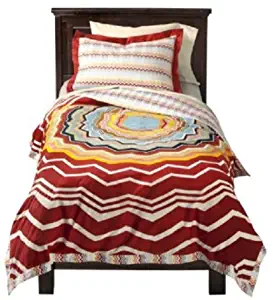 Missoni for Target Red Medallion Duvet and Sham – Twin