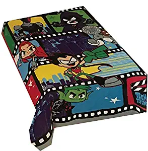 Franco DC Comics Teen Titans Blanket Oversized Throw 62" x 90"