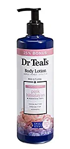 Dr Teal's Body Lotion - Replenishing Pink Himalayan - 20 oz Bonus Size