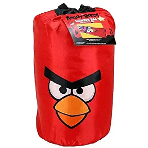 Angry Birds Slumber Bag Red Backpack Sleeping Set