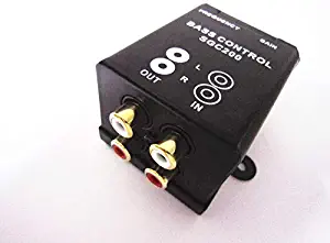 Car Home Amplifier Subwoofer Equalizer Crossover RCA Adjust Line Level Volume