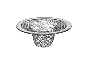 DANCO Bathroom Lavatory Mesh Strainer, Stainless Steel, 2-1/4 Inch, 1-Pack (88820)