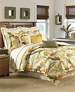 Tommy Bahama Home Birds of Paradise 4 Piece Queen Comforter Set Coconut