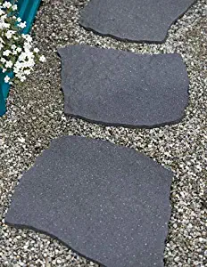 Gardener's Supply Company Recycled Rubber Flagstone Stepping Stone