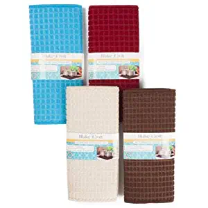 DollarItemDirect Dish Drying Mat Microfiber Reversable 12 x 16 inches 4 Assorted Colors, Case of 12