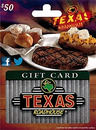 Texas Roadhouse Gift Card