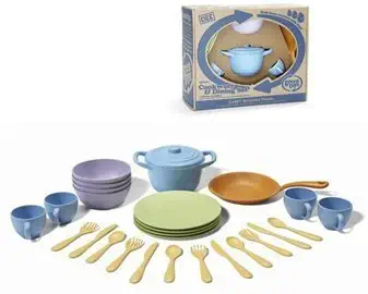 Green Toys Cookware and Dinnerware Set - 27 Piece Set