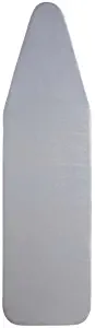 Household Essentials 81009 Replacement Ironing Board Cover and Pad for Standard Ironing Boards - Silver Silicone Coated