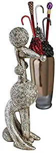 Design Toscano Caniche Chien, Paris Poodle Dog Statue, Single, Silver