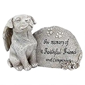 Design Toscano Forever in Our Hearts Memorial Dog Statue