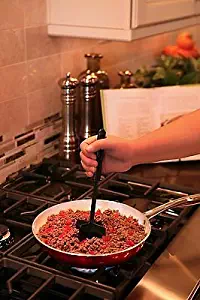 Black Chop Stir Chef's Favorite Mix N Chopper use for Hamburger Ground Meat Taco Cooking Utensils