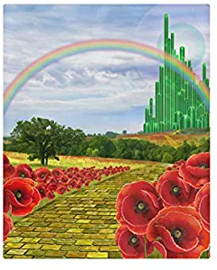 bestwishes23 The Wizard of OZ Bedding Set Duvet Cover Pillowcase Twin Full Queen Size (Twin)