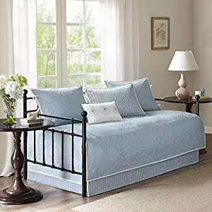 Madison Park Peyton Daybed Quilt Bedding Set, 75x39, Blue