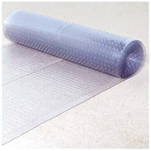 Ottomanson Plastic, 26" X10', Clear Carpet Protector