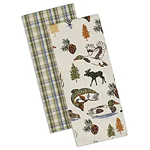 Design Imports Lakewood Dishtowel - Set of 2