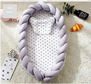 VDT Bed Crib VDT Bed Travel Crib Baby Bed Infant Co Sleeping Cotton Cradle Portable Snuggle 9055cm Newborn Baby Bb Artifact