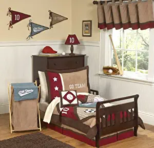 Sweet Jojo Designs 5-Piece All Star Sports Toddler Boy Bedding Set