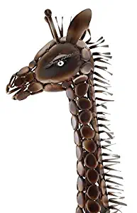 Deco 79 Metal Giraffe, 91 by 42-Inch