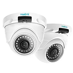 Reolink RLC-420-5MP (2 Pack) PoE Camera Outdoor Video Surveillance Home Security Night Vision Motion Detection w/SD Card Slot