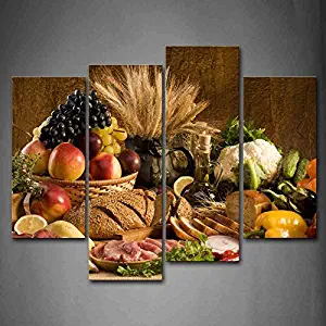 Firstwallart 4p1001 ruit and Grapes Canvas Prints