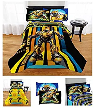 Franco Manufacturing 4pc Transformers Bee On His Own Bed in a Bag