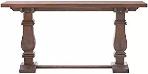 Home Decorators Collection Aldridge Console Table, 30.5" Hx62.9 W, Antique Walnut