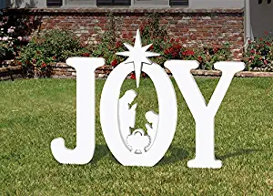 OUTDOOR JOY NATIVITY DISPLAY