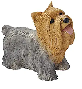Design Toscano Yorkshire Puppy Dog Statue, Multicolored