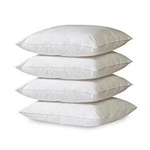 Millenium Linen 4- Pack Hypoallergenic Down Alternative Breathable Bed Pillows (Standard/Queen)