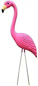 Baoblaze Realistic Large Pink Flamingo Garden Decoration Lawn Art Ornament Home Craft 3 Options Select - Looking Up, as described
