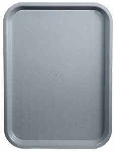 Winco Fast Food Tray, 14 by 18-Inch, Gray, Set of 12