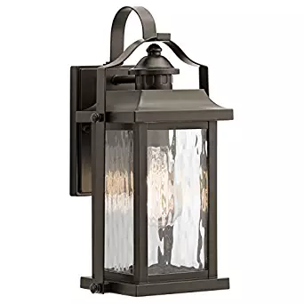 Kichler Linford 13.7-in H Olde Bronze Outdoor Wall Light