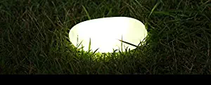 Britta Products Solar Path Paver Stones - Waterproof Solar LED Light for Garden Paths and Stairs - LED Stone Markers - Set of 3 Stone Lamps