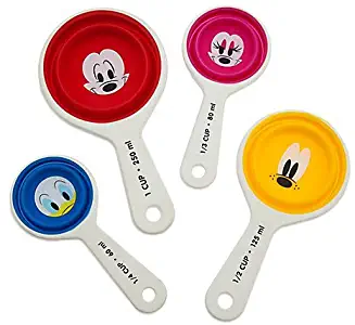 Disney Parks Mickey Mouse and Pals Character Collapsible Measuring Cups Set of 4