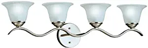 Kichler 6324NI Dover Bath 4-Light, Brushed Nickel