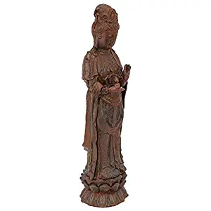 Design Toscano 17.5 in. The Goddess Guan-Yin Sculpture